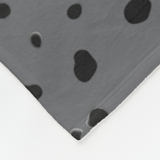 Animal Print Pattern Fleecedecke (Ecke)