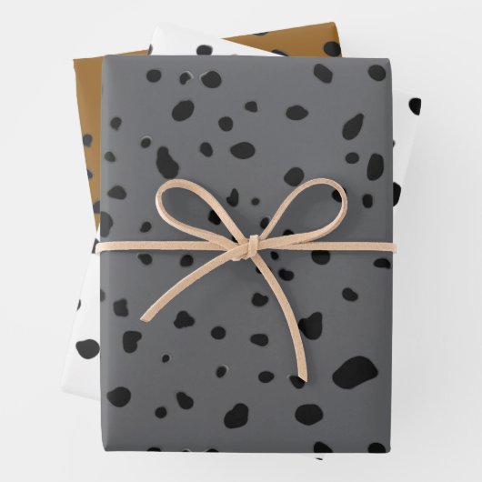 Animal Print Pattern Geschenkpapier Set (Beispiel)