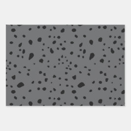 Animal Print Pattern Geschenkpapier Set