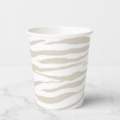 Animal print pattern pappbecher (Links)