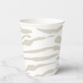 Animal print pattern pappbecher (Rechts)