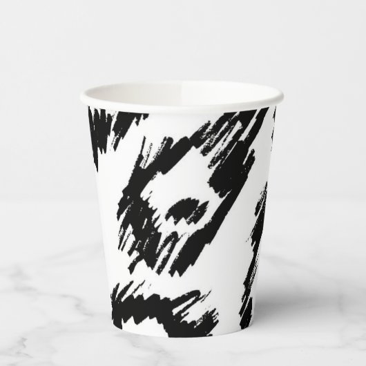 Animal print pattern pappbecher (Links)