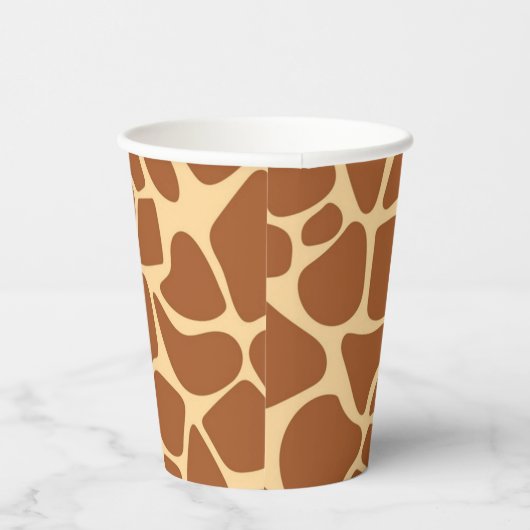 Animal print pattern pappbecher (Rechts)