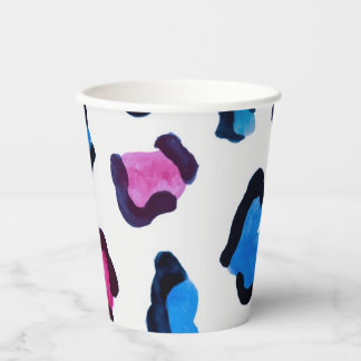 Animal print pattern pappbecher