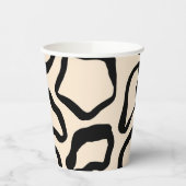 Animal print pattern pappbecher (Links)