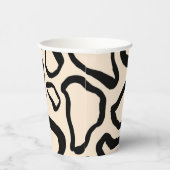 Animal print pattern pappbecher (Rechts)