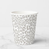 Animal print pattern pappbecher (Vorderseite)