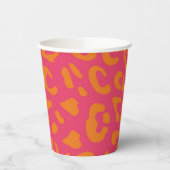 Animal print pattern pappbecher (Links)