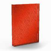 Animal Print Red Glitzer Glam Fotoblock (Links)