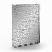 Animal Print Silver Glitzer Glam Fotoblock (Links)