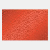 Animal Print Silver Glitzer Glam Geschenkpapier Set (Vorderseite 3)