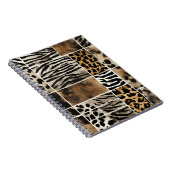 Animal Print - Spiral Foto Notebook Notizblock (Rechte Seite)