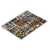 Animal Print - Spiral Foto Notebook Notizblock (Linke Seite)