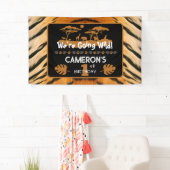 Animal Print Tiger Birthday Banner (Insitu)