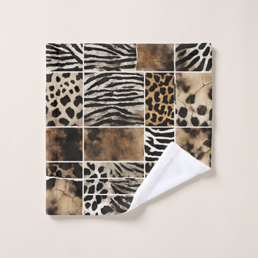 Animal Print - Wash Tuch (Waschlappen)