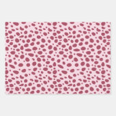 Animal Print Wild Animals Pattern Birthday Geschenkpapier Set (Vorderseite 3)