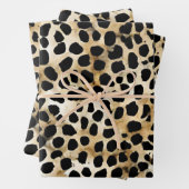 Animal Print - Wrapping Paper Sheets Geschenkpapier Set (Beispiel)