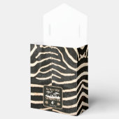 Animal Print Zebra Birthday Gevor Box Geschenkschachtel (Geöffnet)