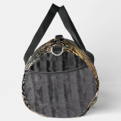 Animal print zebra modern Luxury sport bag Duffle Bag (Rechts)