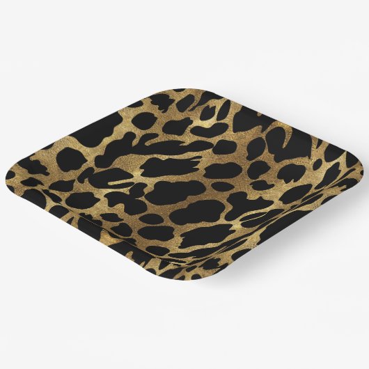 Animal Prints Pappteller (Gewinkelt)