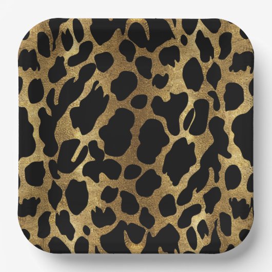 Animal Prints Pappteller (Vorderseite)