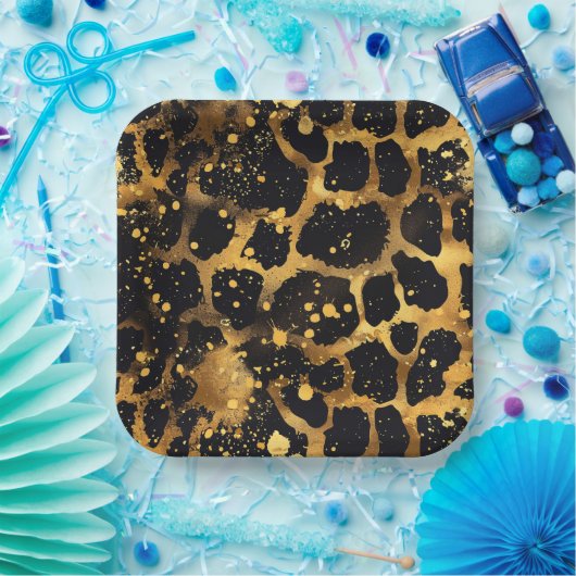 Animal Prints Pappteller (Party)