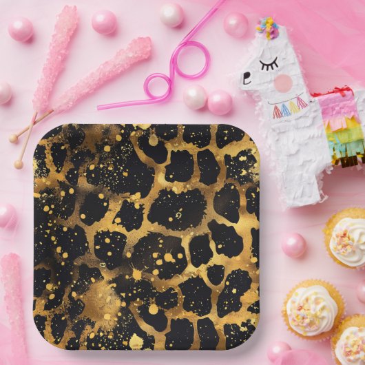 Animal Prints Pappteller (Party)