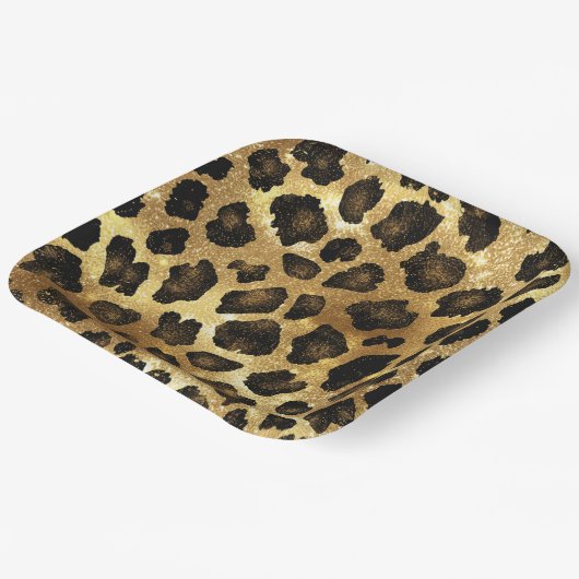Animal Prints Pappteller (Gewinkelt)