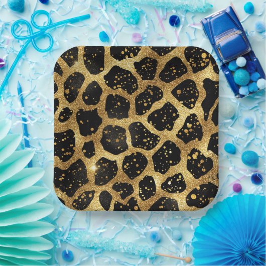 Animal Prints Pappteller (Party)