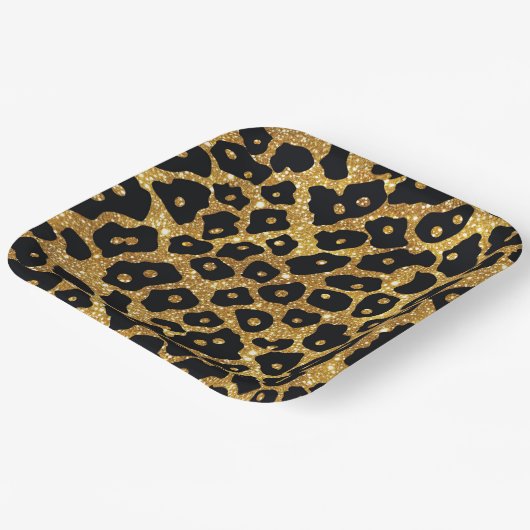 Animal Prints Pappteller (Gewinkelt)