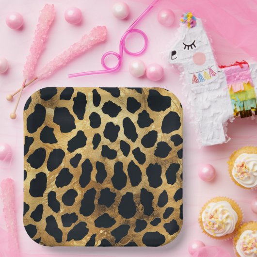 Animal Prints Pappteller (Party)