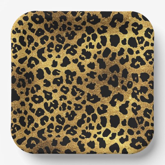 Animal Prints Pappteller (Vorderseite)