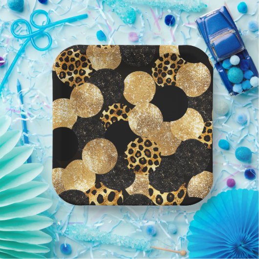 Animal Prints Pappteller (Party)