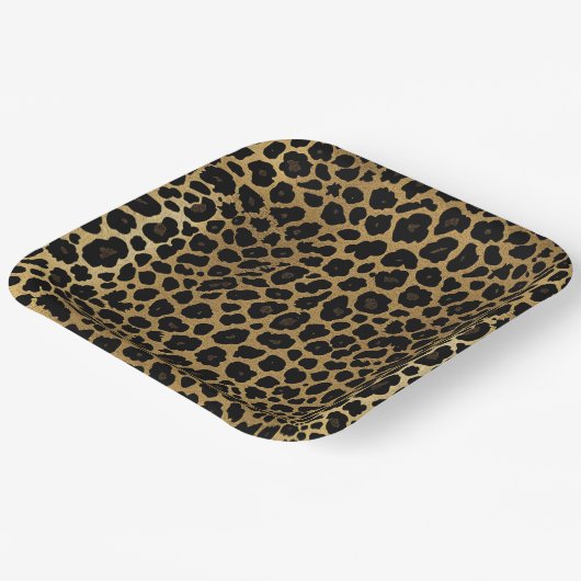 Animal Prints Pappteller (Gewinkelt)