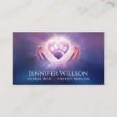 Animal Reiki - Energieheilung Visitenkarte (Vorderseite)