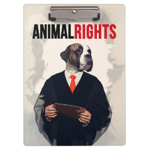 Animal Rights Klemmbrett