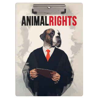 Animal Rights Klemmbrett