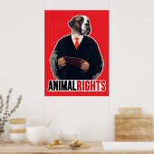 Animal Rights Poster (Küche)