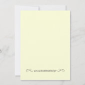 Animal Safari Geburtstagsparty Einladung (Rückseite)