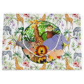 Animal Safari Große Geschenktüte (Vorderseite)