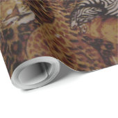 ANIMAL SAFARI JUNGLE GESCHENKPAPIER (Rolleneckpunkt)