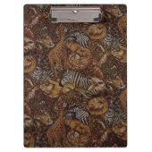 ANIMAL SAFARI JUNGLE KLEMMBRETT (Vorderseite)