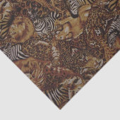 ANIMAL SAFARI JUNGLE SEIDENPAPIER (Ausschnitt)