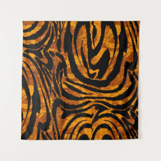 Animal Skin Pattern. The fabric Abstract with Tige Wandteppich