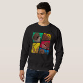 Animal Slug Gastropod Pop Dolcefarniente Sweatshirt (Vorne ganz)