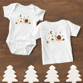 Animal Snail Sky Night Adventure New Geboren Outfi Baby Strampler