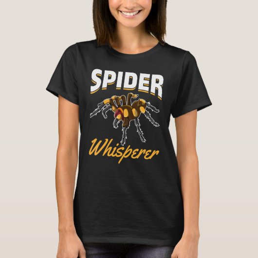 Animal Spider Whisperer Arachnid Tarantula Spider T-Shirt (Vorderseite)