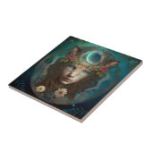 Animal Spirit Mysasy Fantasy Art Fliese (Seite)