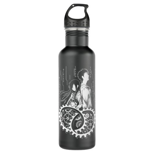 Animal Steins Anime Gate  Gift For Christmas Edelstahlflasche (Vorderseite)