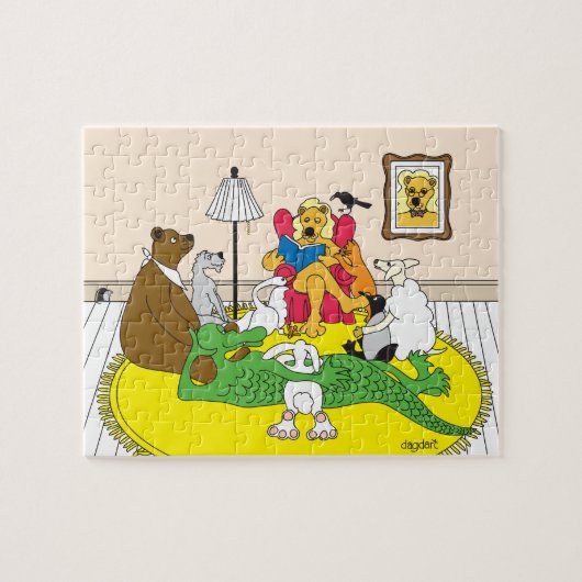 Animal Story Hour Jigsaw Puzzle (Horizontal)